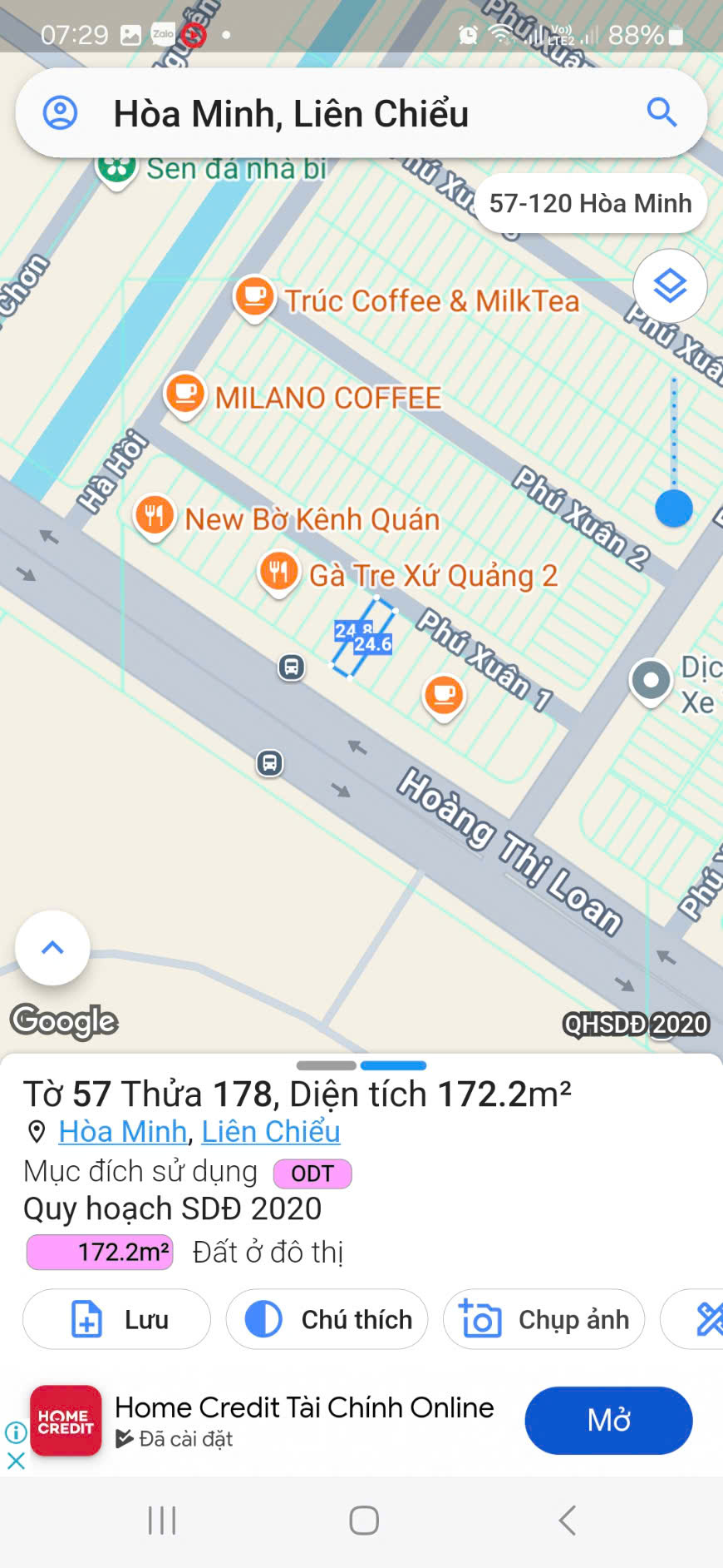 🔴💥Bán đất 2 mặt tiền Hoàng Thị Loan & Phú Xuân 1 - Ảnh 1